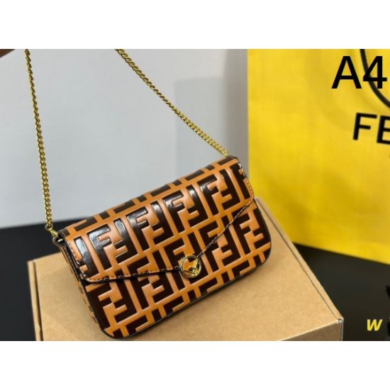 ファッション感が急上昇! 2024SS ショルダーバッグ FENDI フェンデイ ファッション感が急上昇! 2024SS ショルダーバッグ FENDI フェンデイ