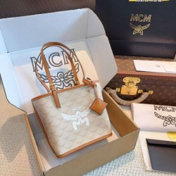 春らしい季節感 2024SS トートバッグ MCM エムシーエム