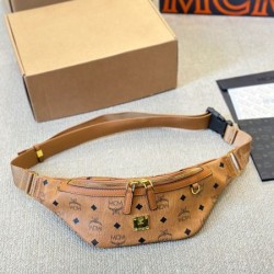 人気商品再入荷 2024SS ウエストバッグ MCM エムシーエム
