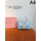 輝く高級感満点 2024SS トートバッグ MIU MIU ミュウミュウ