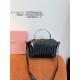 輝く高級感満点 2024SS トートバッグ MIU MIU ミュウミュウ