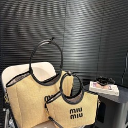 春夏の新作登場 2024SS トートバッグ MIU MIU ミュウミュウ
