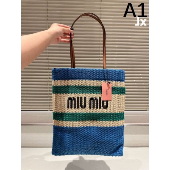 必見素敵お上品 2024SS トートバッグ MIU MIU ミュウミュウ