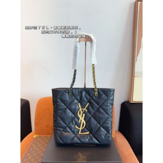 カラバリ豊富 2024SS トートバッグ YSL イヴ サンローラン