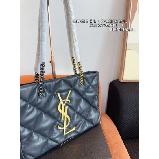 カラバリ豊富 2024SS トートバッグ YSL イヴ サンローラン