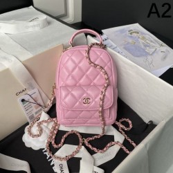 素材感を引き出せるアイテム 2024SS バックパック CHANEL シャネル