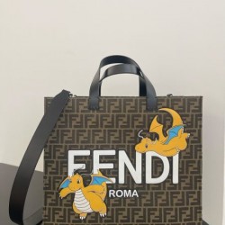 ビンテージ感のある 2024SS トートバッグ FENDI フェンデイ