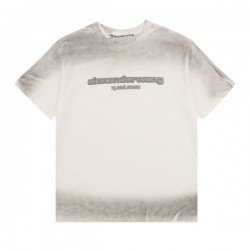 2024SS 圧倒的な支持率 ALEXANDER WANG アレキサンダーワン メンズ用 半袖Tシャツ 