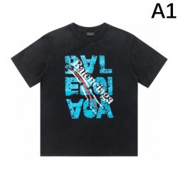 2024SS 最新 話題沸騰中 BALENCIAGA バレンシアガ メンズ用 半袖Tシャツ 