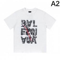 2024SS 最新 話題沸騰中 BALENCIAGA バレンシアガ メンズ用 半袖Tシャツ 