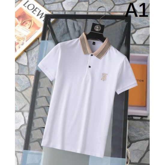 2024SS きちんと感が強い BURBERRY バーバリー メンズ用 半袖Tシャツ