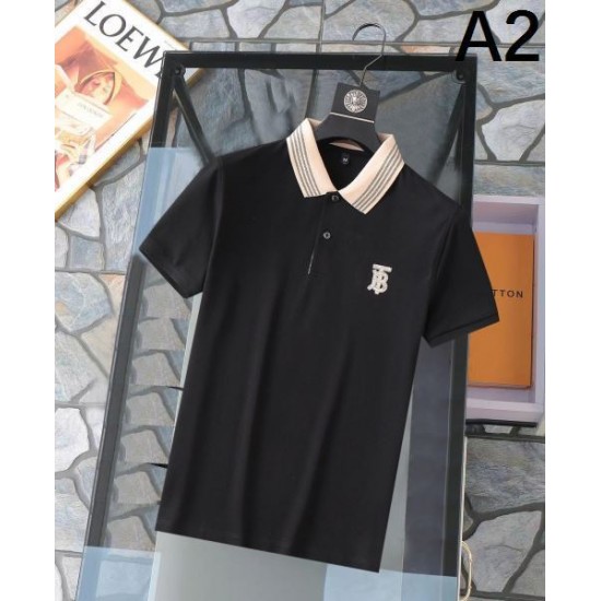 2024SS きちんと感が強い BURBERRY バーバリー メンズ用 半袖Tシャツ
