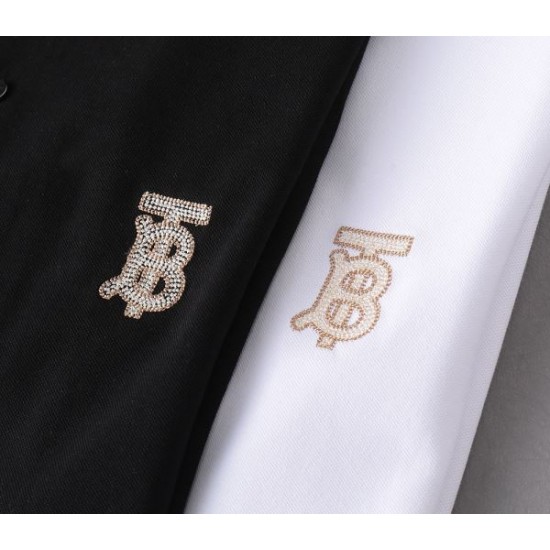 2024SS きちんと感が強い BURBERRY バーバリー メンズ用 半袖Tシャツ