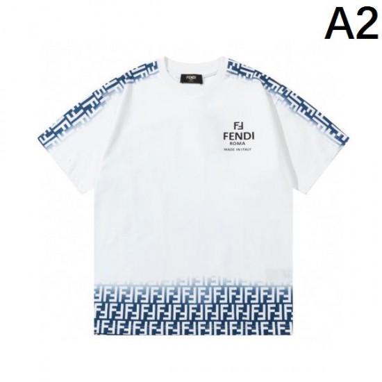 2024SS 好感度が高いアイテム FENDI フェンデイ メンズ用 半袖Tシャツ 2024SS 好感度が高いアイテム FENDI フェンデイ メンズ用 半袖Tシャツ
