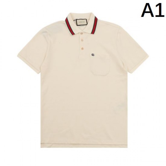 2024SS レトロな雰囲気が漂う GUCCI グッチ メンズ用 半袖Tシャツ 