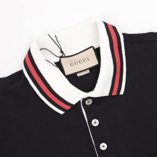 2024SS レトロな雰囲気が漂う GUCCI グッチ メンズ用 半袖Tシャツ 