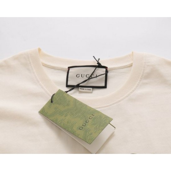 2024SS ファッションブランド GUCCI グッチ メンズ用 半袖Tシャツ 