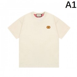 2024SS ファッションの流行り GUCCI グッチ メンズ用 半袖Tシャツ 