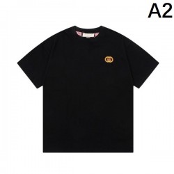 2024SS ファッションの流行り GUCCI グッチ メンズ用 半袖Tシャツ 