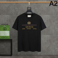 2024SS クールな印象に見せる GUCCI グッチ メンズ用 半袖Tシャツ 