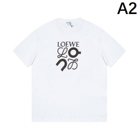 2024SS 一目瞭然人気ブランド LOEWE ロエベ メンズ用 半袖Tシャツ 