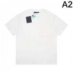 2024SS 最新で一目惚れ LOUIS VUITTON ルイヴィトン メンズ用 半袖Tシャツ