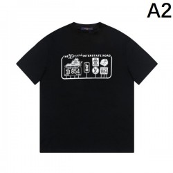 2024SS お洒落さん必見 LOUIS VUITTON ルイヴィトン メンズ用 半袖Tシャツ