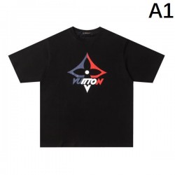 2024SS シックな色合い LOUIS VUITTON ルイヴィトン メンズ用 半袖Tシャツ