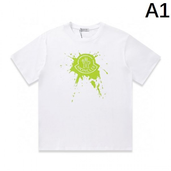 2024SS トレンド感満載 MONCLER モンクレール メンズ用 半袖Tシャツ 2024SS トレンド感満載 MONCLER モンクレール メンズ用 半袖Tシャツ