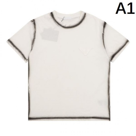 2024SS とても取り入れやすい PRADA プラダ メンズ用 半袖Tシャツ 