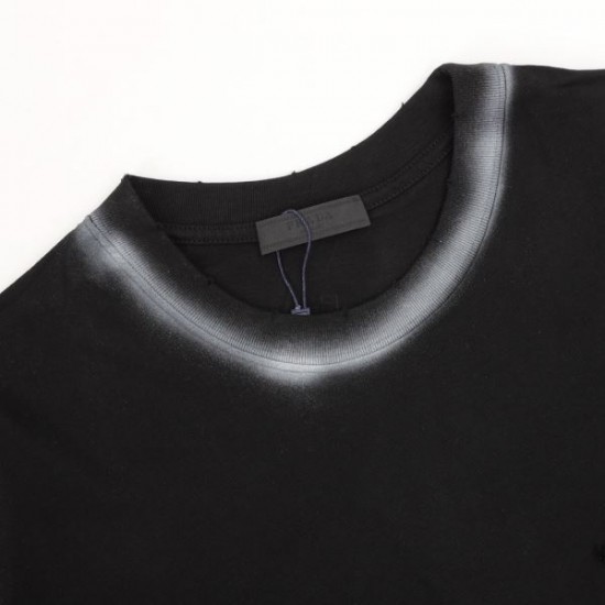 2024SS とても取り入れやすい PRADA プラダ メンズ用 半袖Tシャツ 