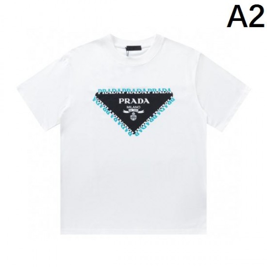 2024SS 少量入荷☆限定モデル PRADA プラダ メンズ用 半袖Tシャツ 2024SS 少量入荷☆限定モデル PRADA プラダ メンズ用 半袖Tシャツ