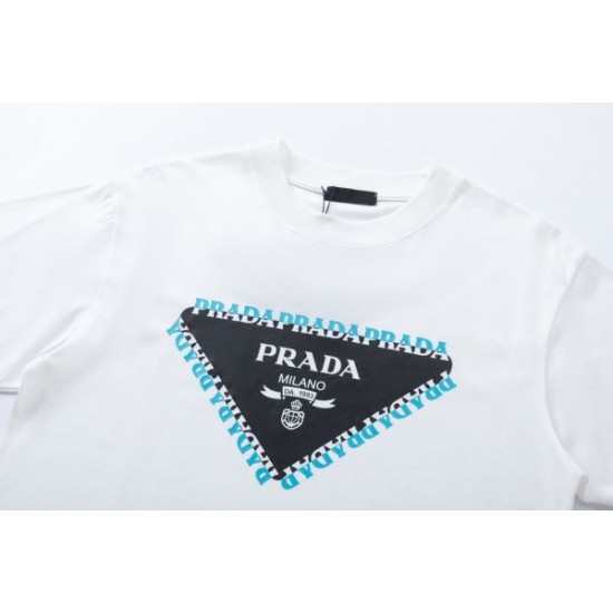 2024SS 少量入荷☆限定モデル PRADA プラダ メンズ用 半袖Tシャツ 2024SS 少量入荷☆限定モデル PRADA プラダ メンズ用 半袖Tシャツ