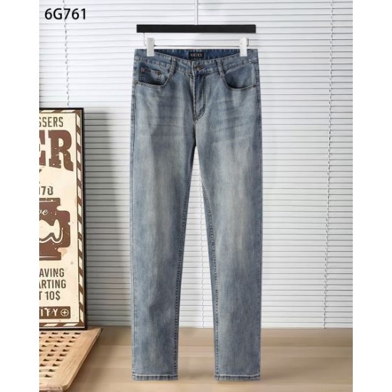 2024SS 春夏限定色や海外限定 GUCCI グッチ メンズジーンズ 2024SS 春夏限定色や海外限定 GUCCI グッチ メンズジーンズ