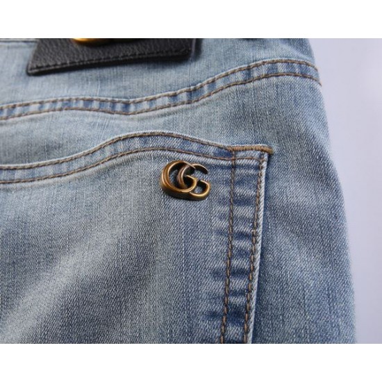 2024SS 春夏限定色や海外限定 GUCCI グッチ メンズジーンズ 2024SS 春夏限定色や海外限定 GUCCI グッチ メンズジーンズ