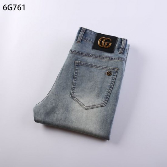 2024SS 春夏限定色や海外限定 GUCCI グッチ メンズジーンズ 2024SS 春夏限定色や海外限定 GUCCI グッチ メンズジーンズ