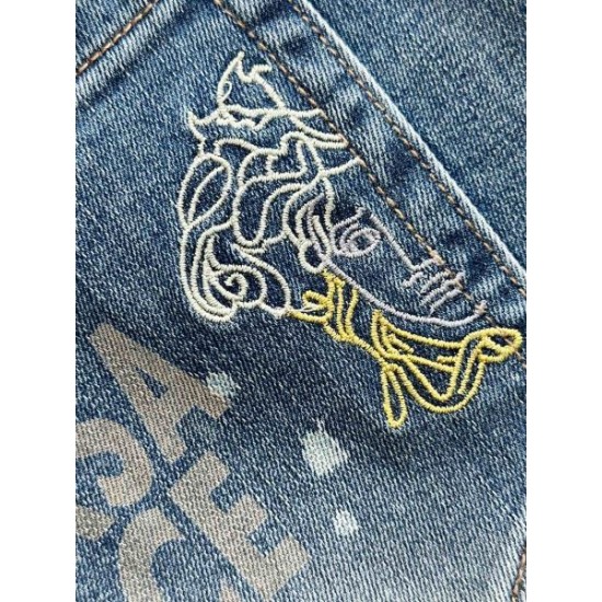 2024SS 今季トレンド VERSACE ヴェルサーチェ メンズジーンズ