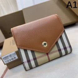 BURBERRY バーバリー 2024SS 限定品 人気No.1 三つ折り財布