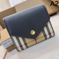 BURBERRY バーバリー 2024SS 限定品 人気No.1 三つ折り財布