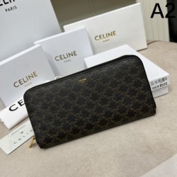 CELINE セリーヌ 2024SS 雑誌も街も人気アイテム 長財布