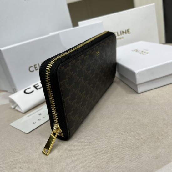 CELINE セリーヌ 2024SS 雑誌も街も人気アイテム 長財布 CELINE セリーヌ 2024SS 雑誌も街も人気アイテム 長財布
