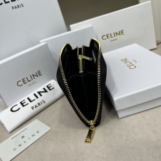 CELINE セリーヌ 2024SS 雑誌も街も人気アイテム 長財布 CELINE セリーヌ 2024SS 雑誌も街も人気アイテム 長財布