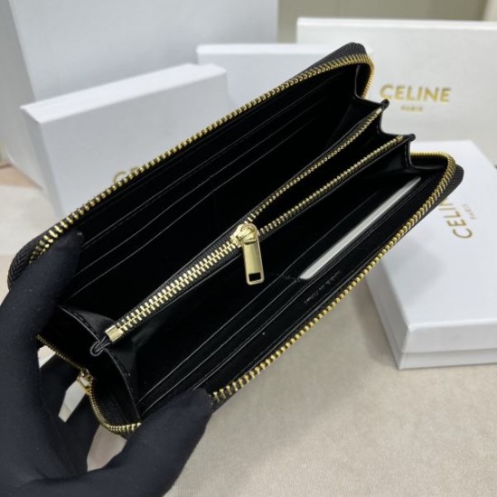 CELINE セリーヌ 2024SS 雑誌も街も人気アイテム 長財布 CELINE セリーヌ 2024SS 雑誌も街も人気アイテム 長財布