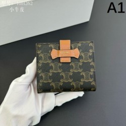 CELINE セリーヌ 2024SS 引き続き注目のスタイル 二つ折り財布