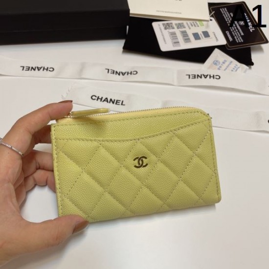 CHANEL シャネル 2024SS 都会的な印象のスタイル カードケース CHANEL シャネル 2024SS 都会的な印象のスタイル カードケース