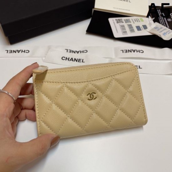 CHANEL シャネル 2024SS 都会的な印象のスタイル カードケース CHANEL シャネル 2024SS 都会的な印象のスタイル カードケース