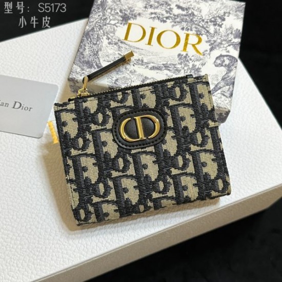 DIOR ディオール 2024SS 今や定番アイテム好評品 二つ折り財布 DIOR ディオール 2024SS 今や定番アイテム好評品 二つ折り財布