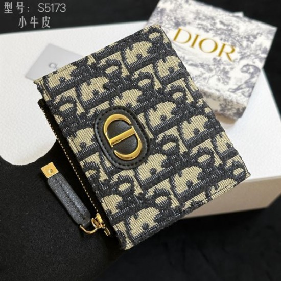 DIOR ディオール 2024SS 今や定番アイテム好評品 二つ折り財布 DIOR ディオール 2024SS 今や定番アイテム好評品 二つ折り財布