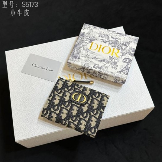 DIOR ディオール 2024SS 今や定番アイテム好評品 二つ折り財布 DIOR ディオール 2024SS 今や定番アイテム好評品 二つ折り財布