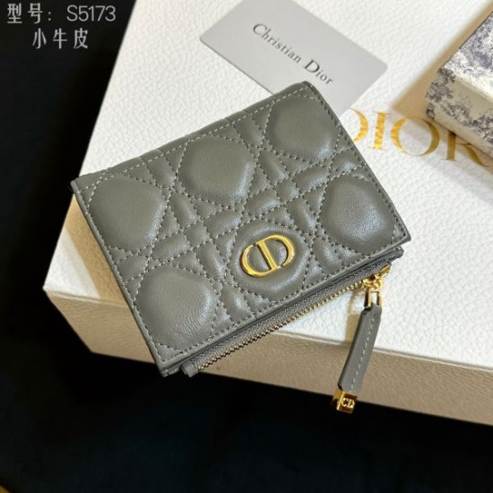 DIOR ディオール 2024SS 今期新作人気の美ライン 二つ折り財布 DIOR ディオール 2024SS 今期新作人気の美ライン 二つ折り財布
